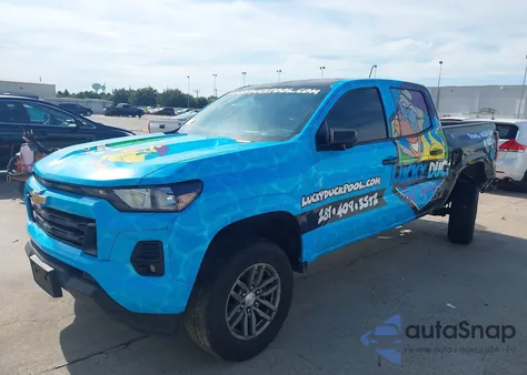 2023 Chevrolet Colorado 2Wd Short Box Lt from USA, damaged, VIN 1GCPSCEK9P1146597